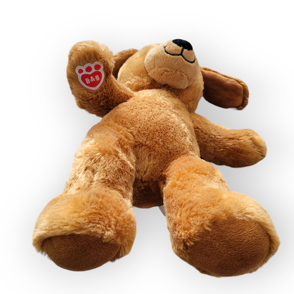 Build A Bear Workshop Chocolate Chunk Pup Soft Brown Plush Toy Animal - Picture 3 of 8